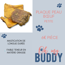 Plaque de peau de bœuf (petite)
