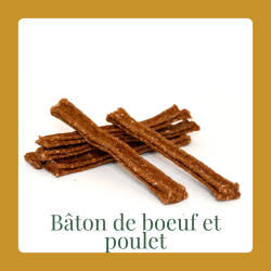 Bâton de boeuf et poulet
